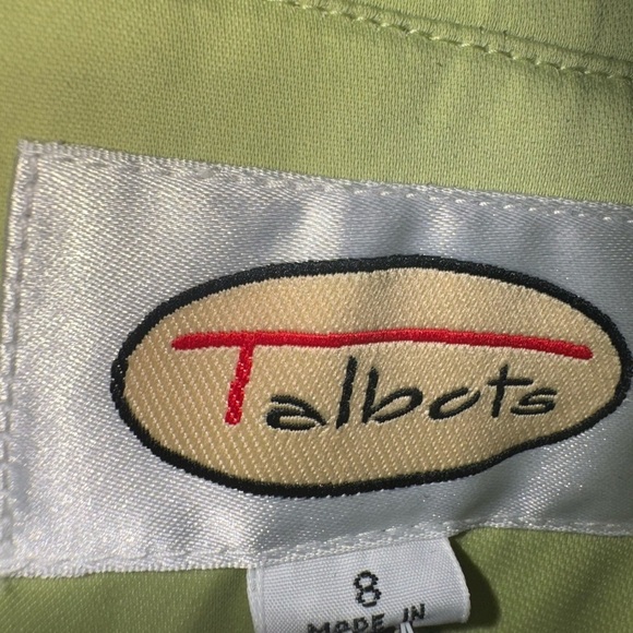 Talbots Light Green Women's Coat - Picture 2 of 6